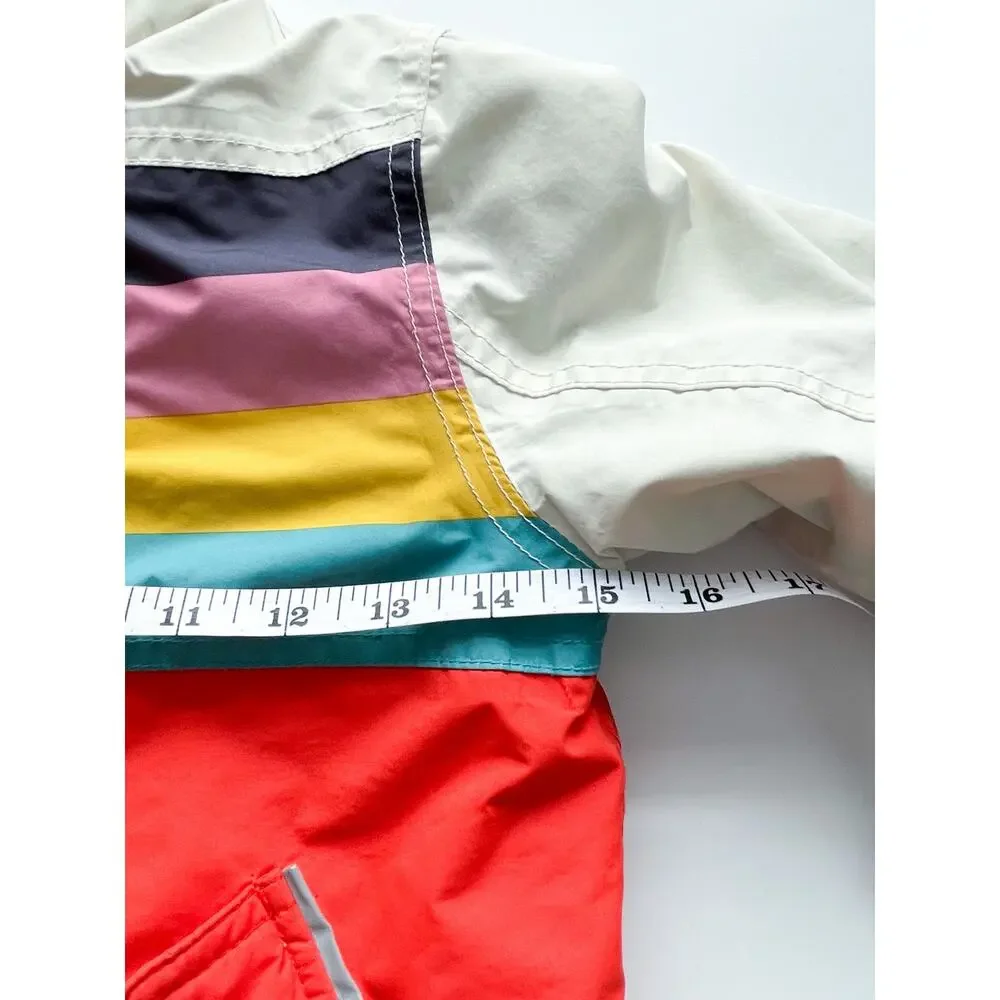 Boden Girl's Insulated Colorful Ski Jacket Size 4/5